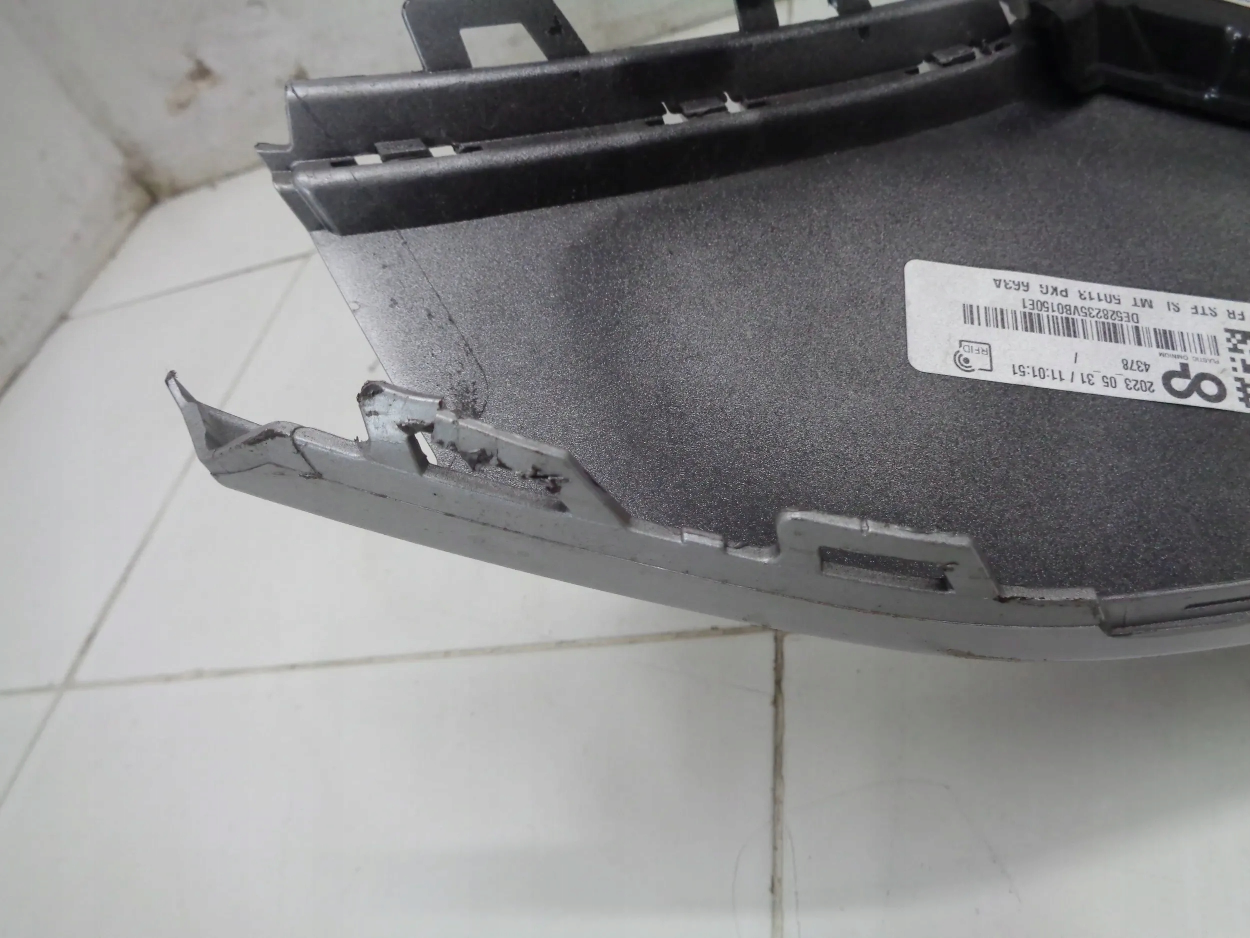 front bumper front grille cap AUDI Q4 E-TRON 89A807725A 21R
