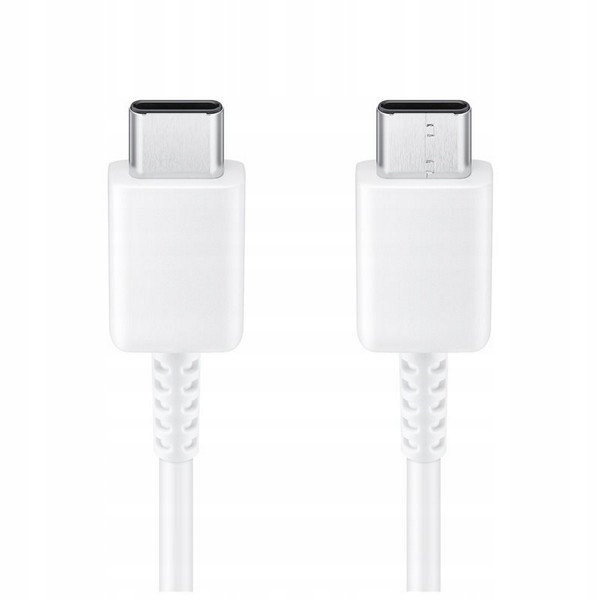 Oryginalny Kabel Samsung EP-DA705BW USB-C-C biały