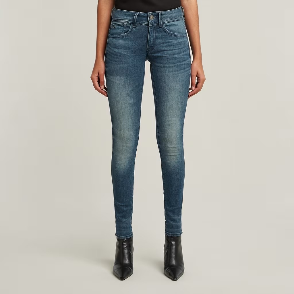 G-star Raw Dámské Džínové Kalhoty Modré Dlouhé 32/34 6EA