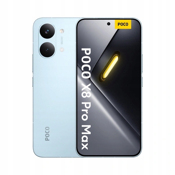 Smartfon Poco X8 Pro Max 12+512 Gb 5G niebieski 6,83" Amoled 120 Hz 8500mAh