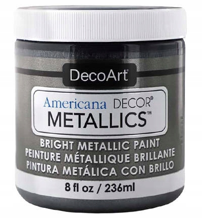Barva Metalická Americana Decor Metallics Obsidian 236ml