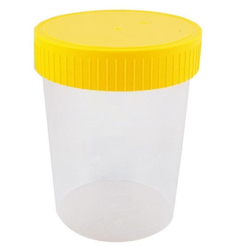 

Pojemnik kubek na mocz sterylny 100 ml 5 szt.