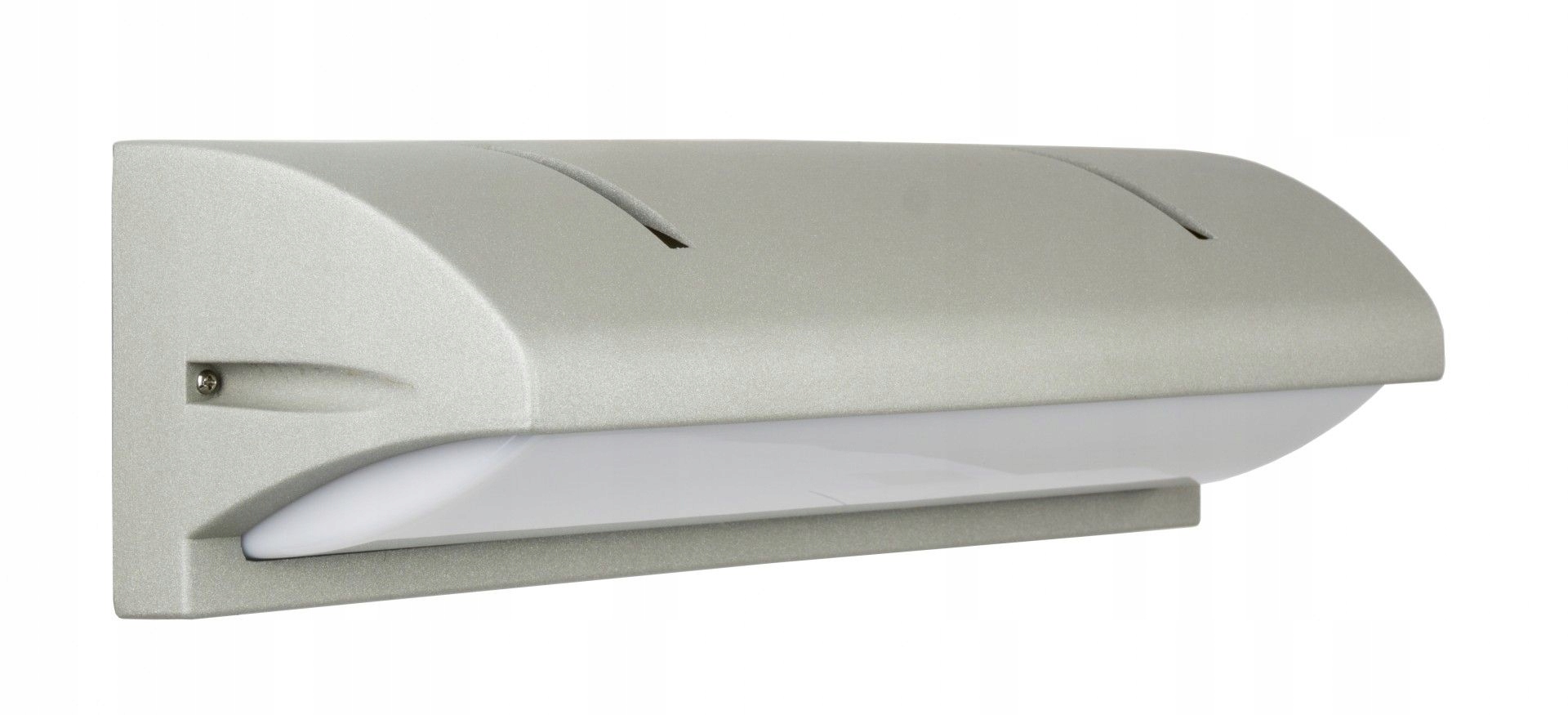 Zahradní nástěnné svítidlo v klasickém stylu na terasu patio Nelly stříbrné E27