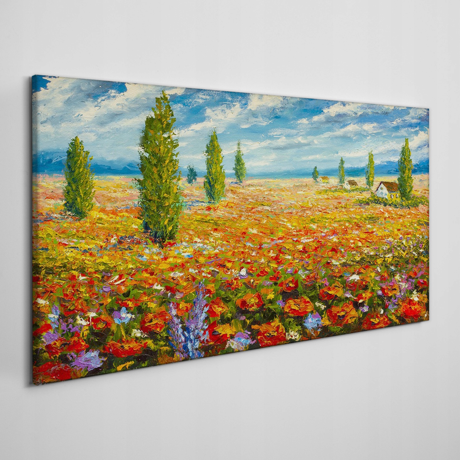 

Obraz na płótnie na ramie Pole kwiaty 140x70 cm