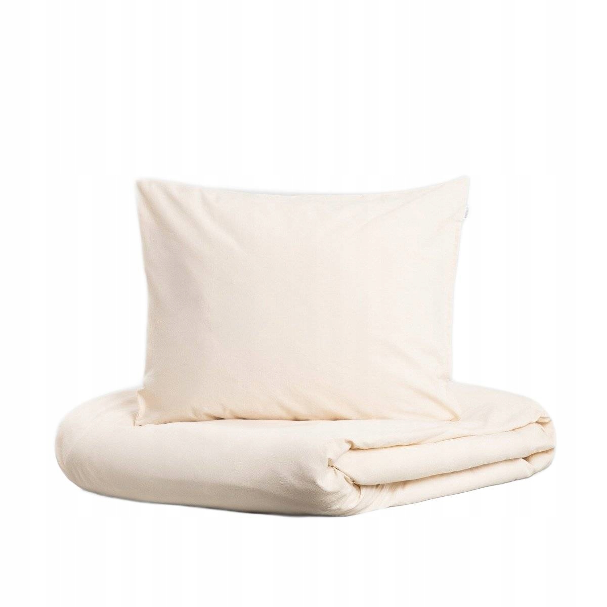 Posteľná Bielizeň Defla z pranej bavlny béžová 140x200 1*50x60 cm Homla