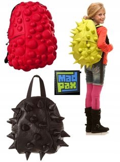 MADPAX plecak szkolny tornister Bąble Neonowy 3D Liczba kieszeni 3