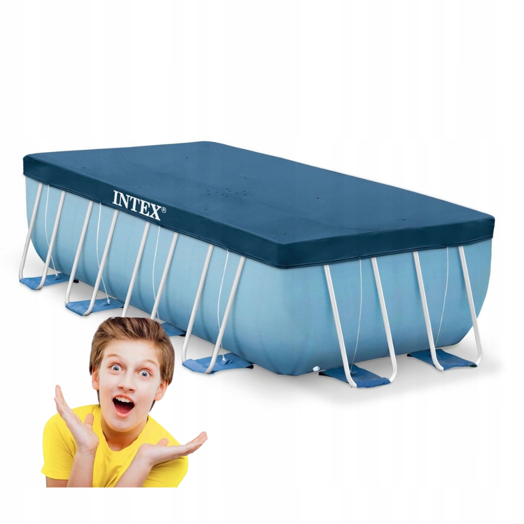 Pokrywa Do Basenu Stelażowego 400x200 cm Intex 28037 Ochrona I Komfort!