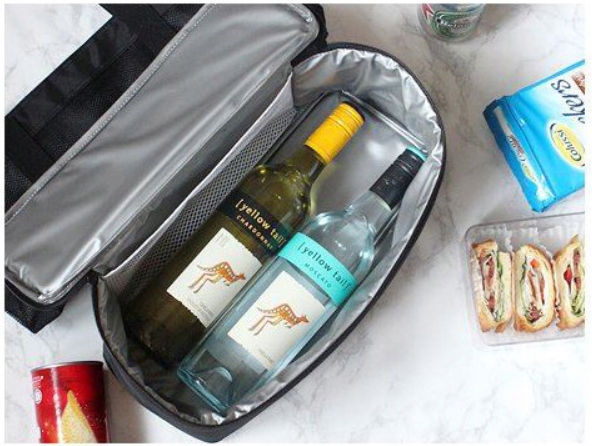 TORBA PLAŻOWA NA ZAKUPY Z SIATKI SPÓD TERMICZNY Materiał dominujący poliester