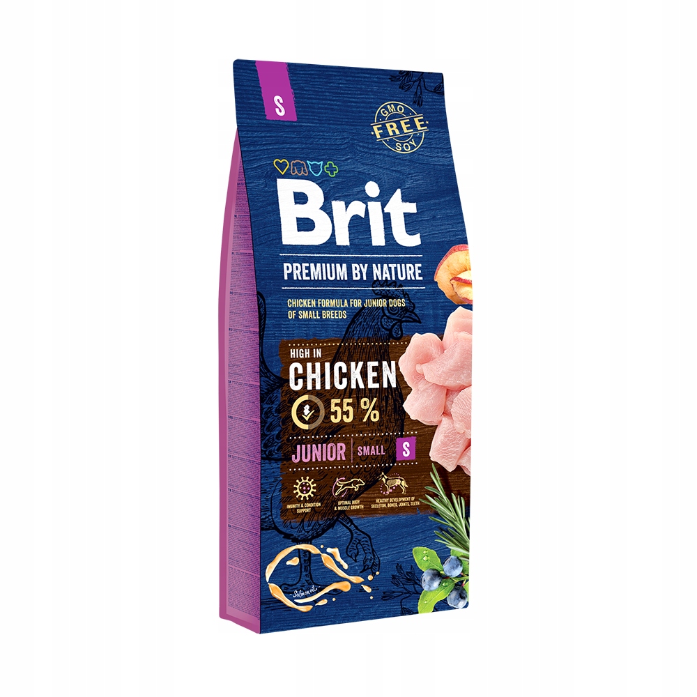 Brit Premium Junior Karma dla Szczeniąt z Kurczakiem 8kg
