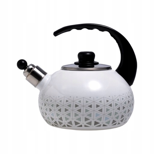 CZAJNIK STALOWY EMALIOWANY 2,5L TRADYCYJNY GWIZDEK Marka Kamille