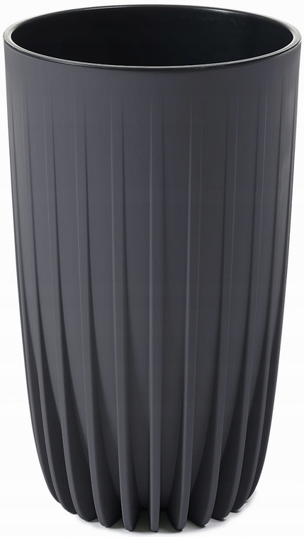 

Doniczka Mira Wysoka Wkład fi25cm h42cm Antracyt