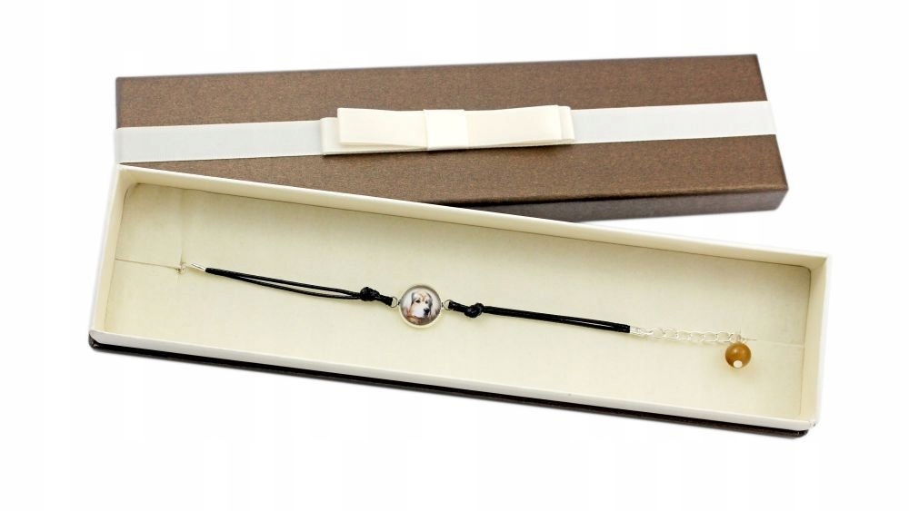 

Mastif tybetański Bransoletka w pudełku Twoje foto