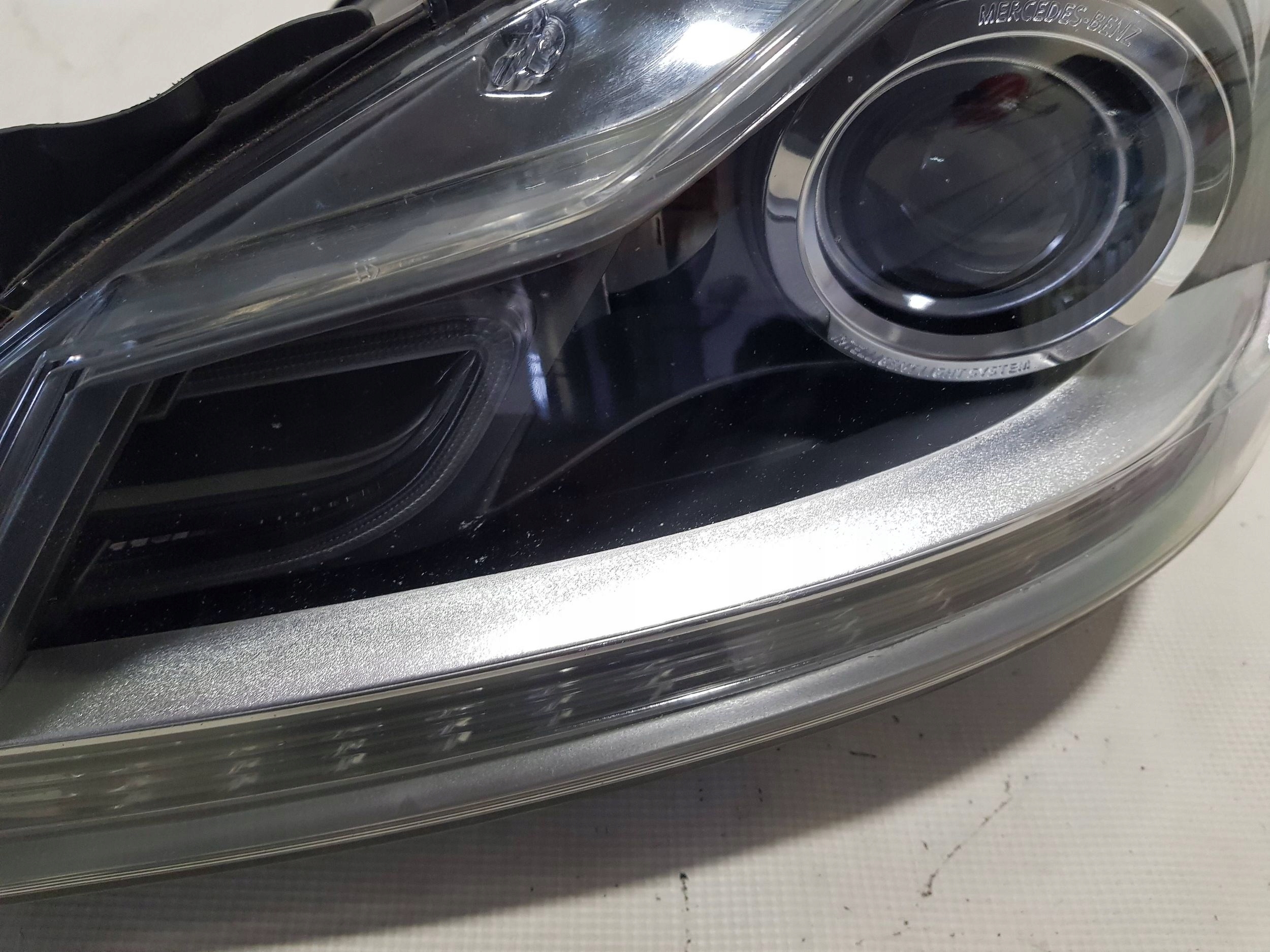 MERCEDES W204 LIFT light left front front FULL LED ILS ANGLIK