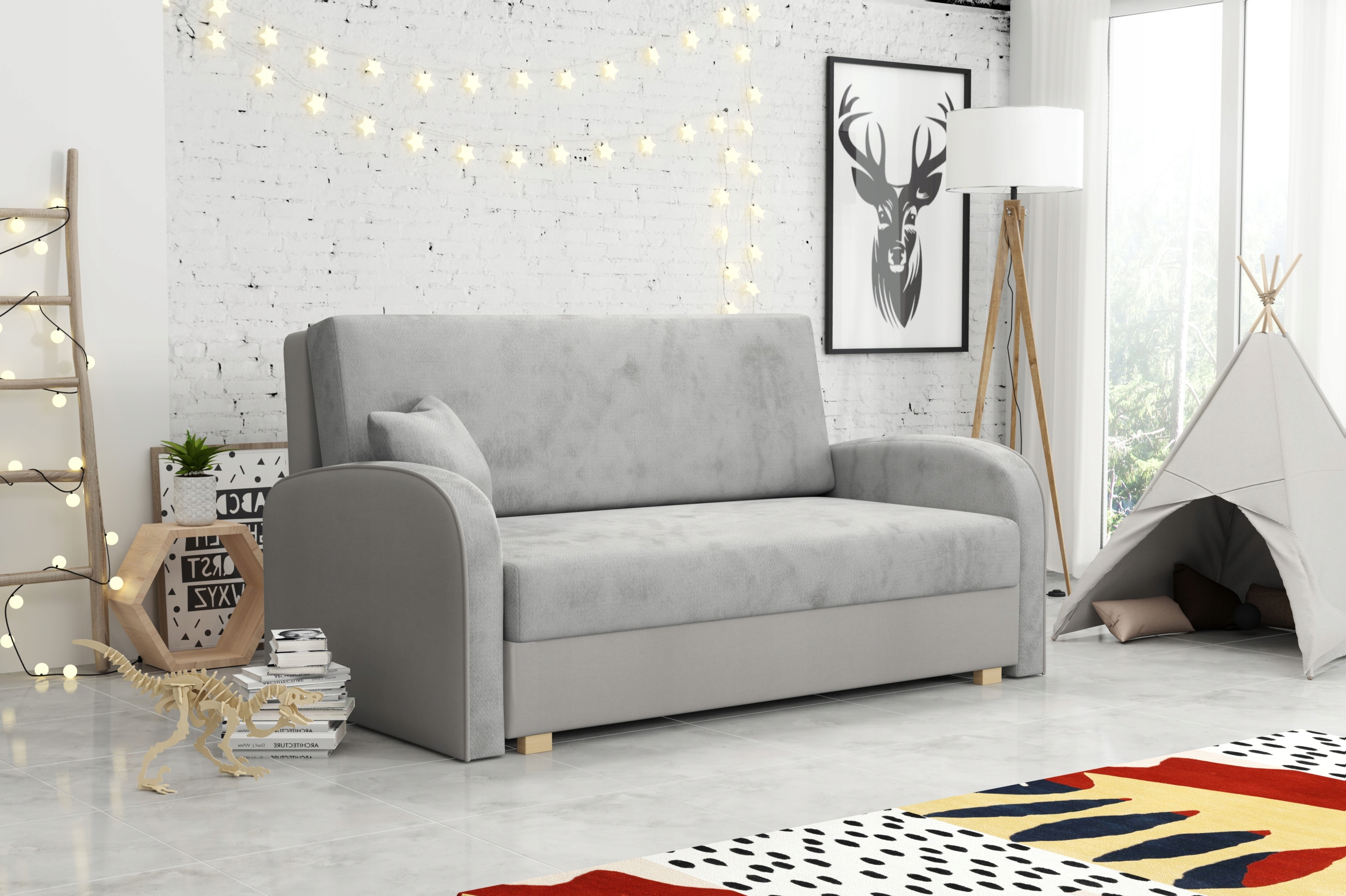 

sofa dwójka Viva III Soft amerykanka pojemnik