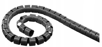 MicroConnect Cable Eater 25 mm černý 20metrový