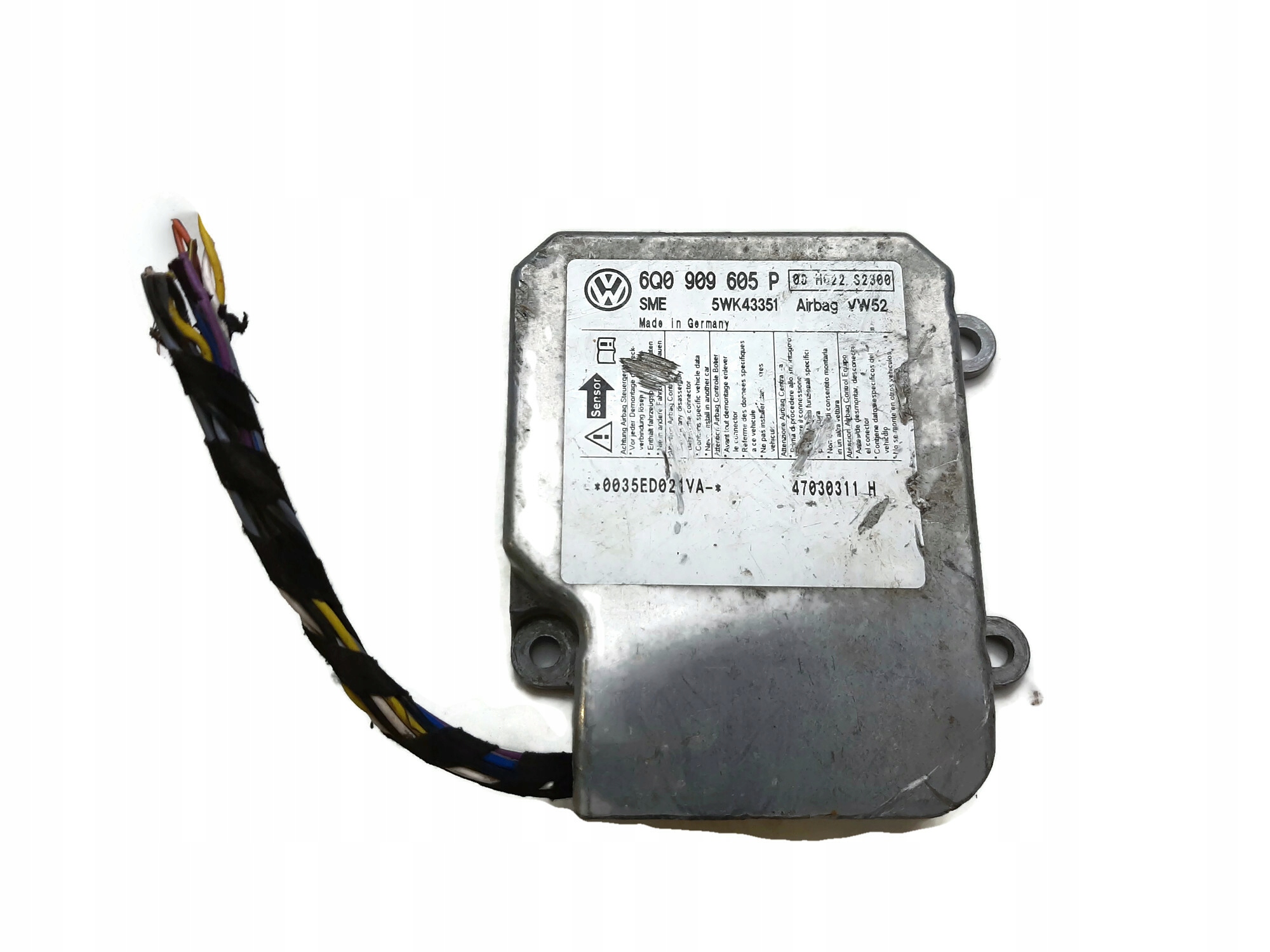 VW CADDY AIRBAG SENSOR 6Q0909605P