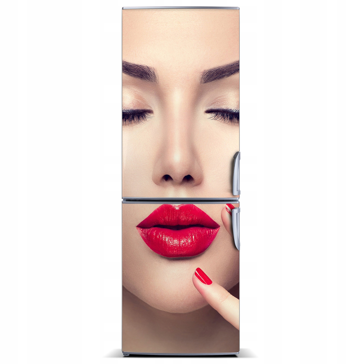 

Magnes Tapeta na lodówkę Czerwone usta 60x180