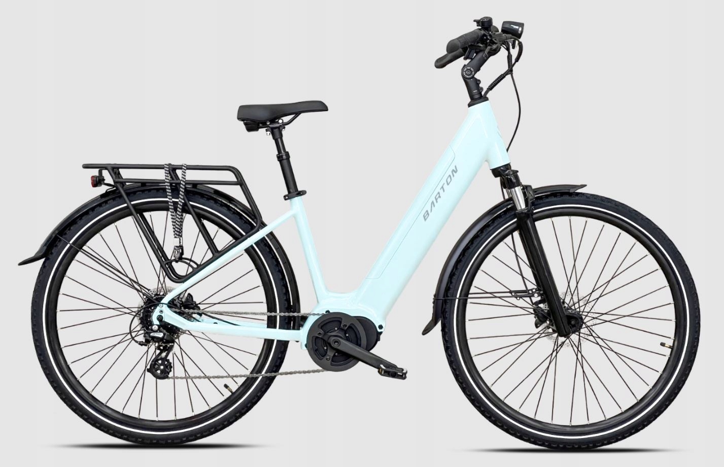 Rower elektryczny (poniżej 250 W) Barton E-smart Flow 28 504Wh 17 błękitny