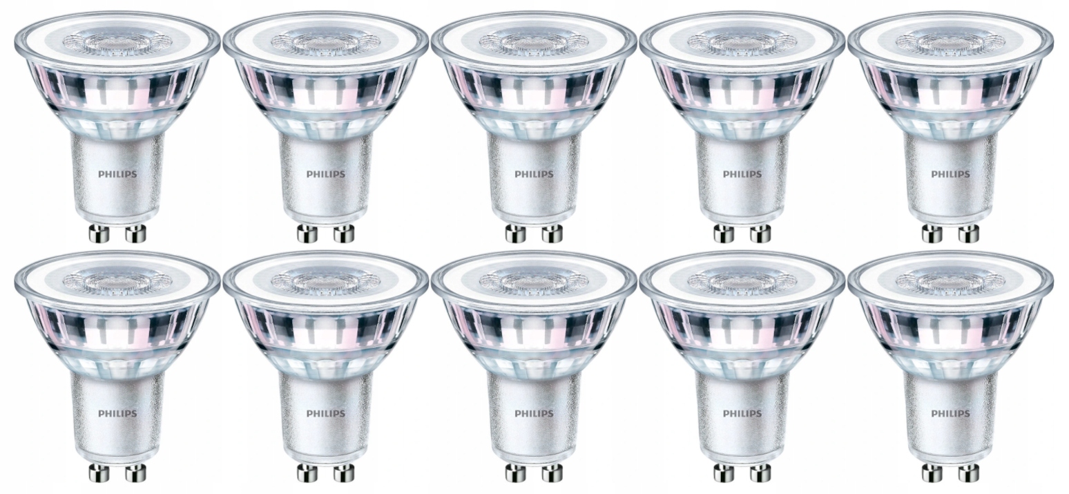 

10x Żarówka Led 3,5W (35W) Nw 4000K GU10 Philips