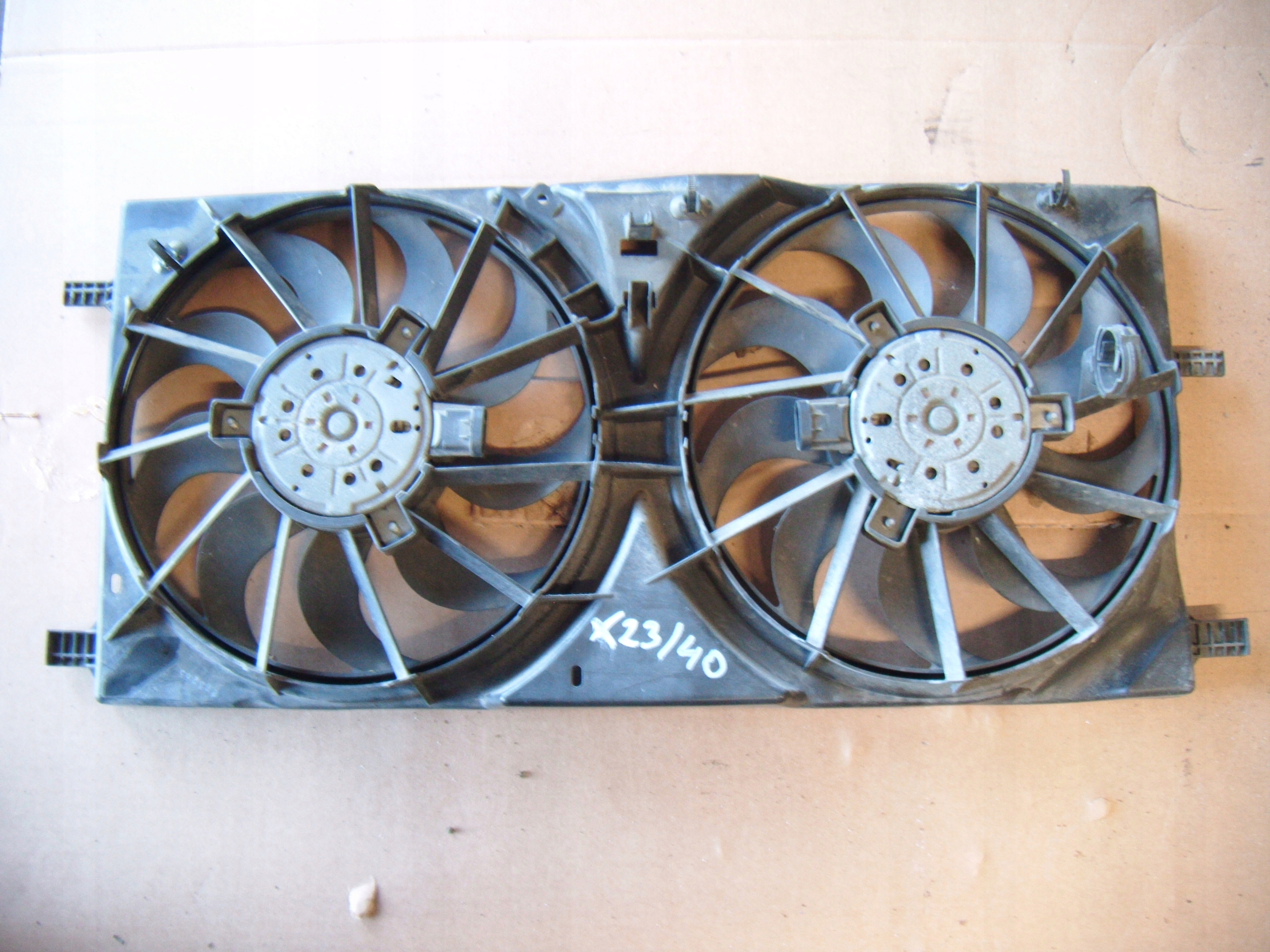 RENAULT LAGUNA III 2.0DCI WENTYLATORY CHŁODNICY