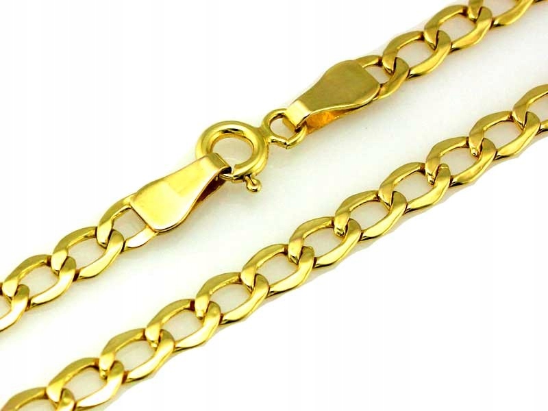 Dámský zlatý řetízek 585 pancéřový klasický moderní na přívěsek 7.23g