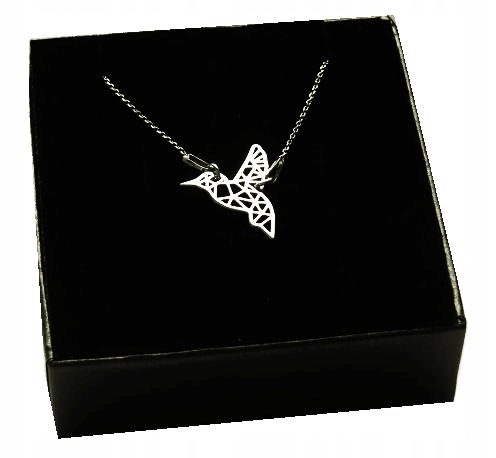 

Naszyjnik koliber Origami Celebrytka srebro 925