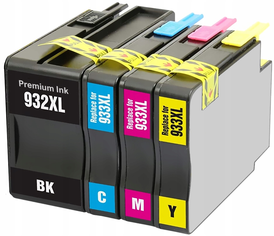 

4x Tusz Do Hp 6100 6600 6700 7110 7510 932XL 933XL