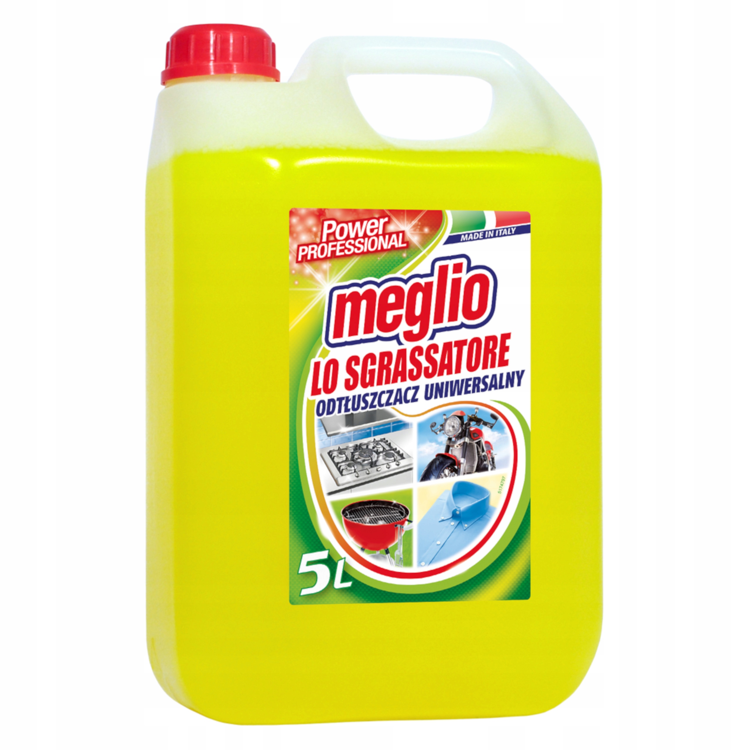 

Meglio Odtłuszczacz Uniwersalny Zapas Lemon 5L