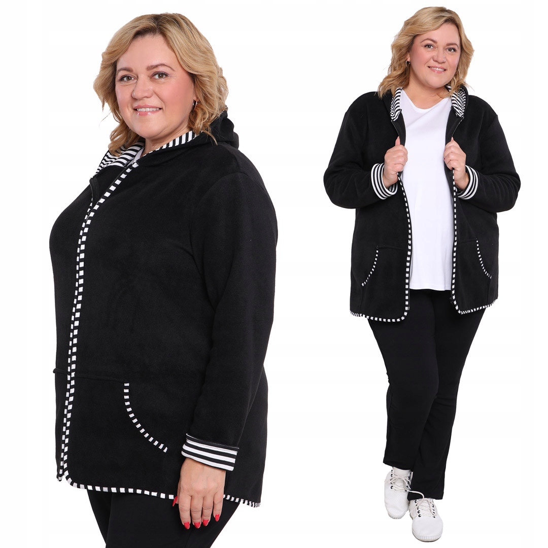 Czarna bluza z polaru 54