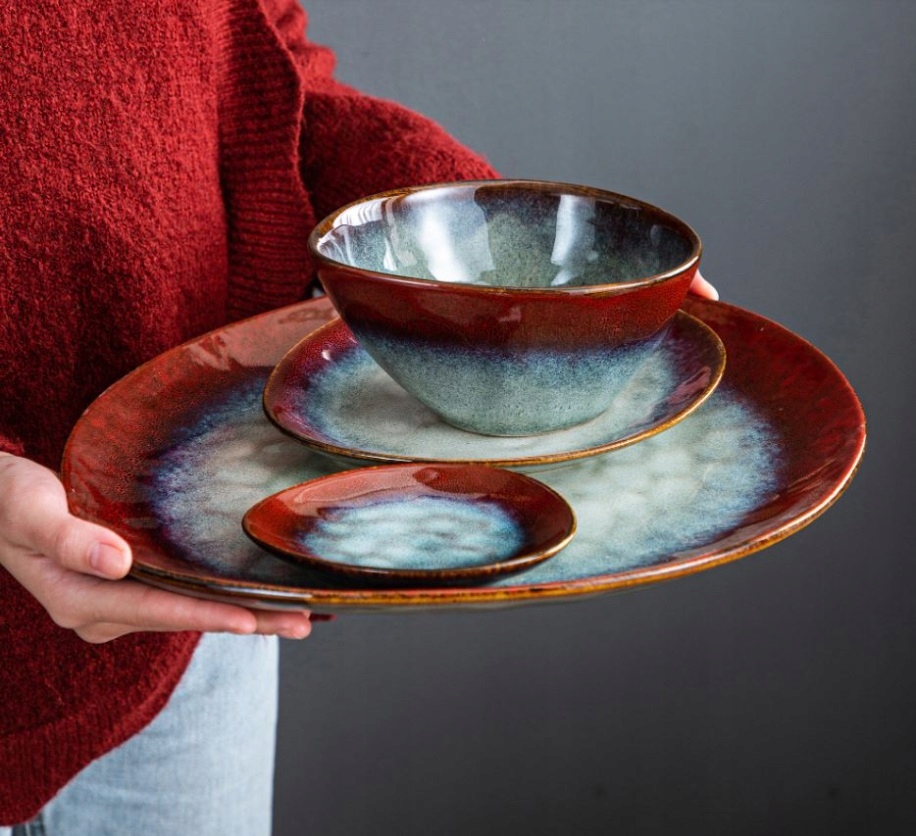 Zastawa prezentacyjna Vancasso STARRY RED 22 szt Kod producenta VC-STARRY-R-22