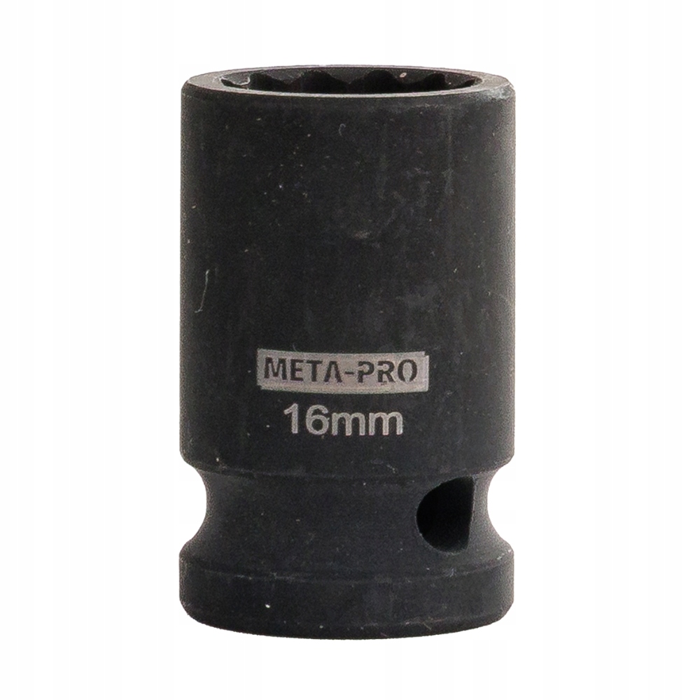 Nasadka Udarowa Krótka 1/2" 16 MM 12-KĄTNA Cr-mo