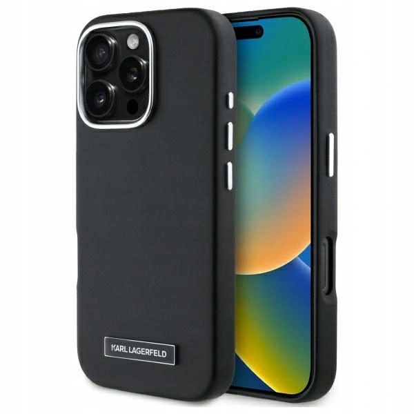 Pouzdro Karl Lagerfeld Pro Iphone 16 Pro Hardcase Magsafe Černé