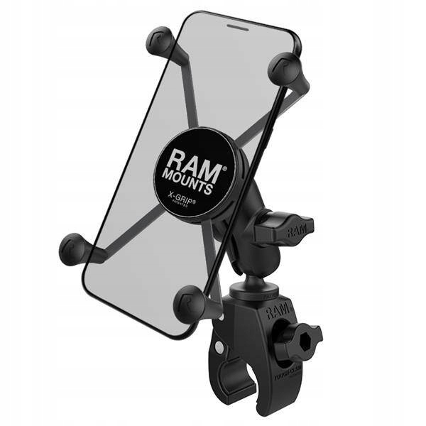 Veľký držiak na telefón Ram X-Grip s malou upínacou základňou Ram Tough-Claw