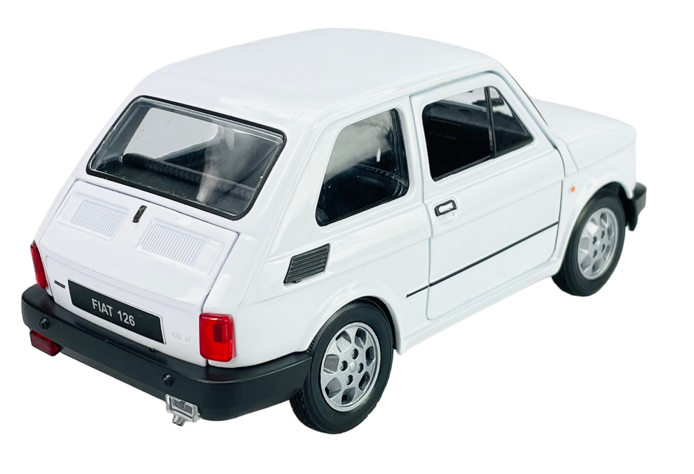 Welly Fiat 126P Maluch Biały 1:21 Legendy PRL Nowy Marka Welly