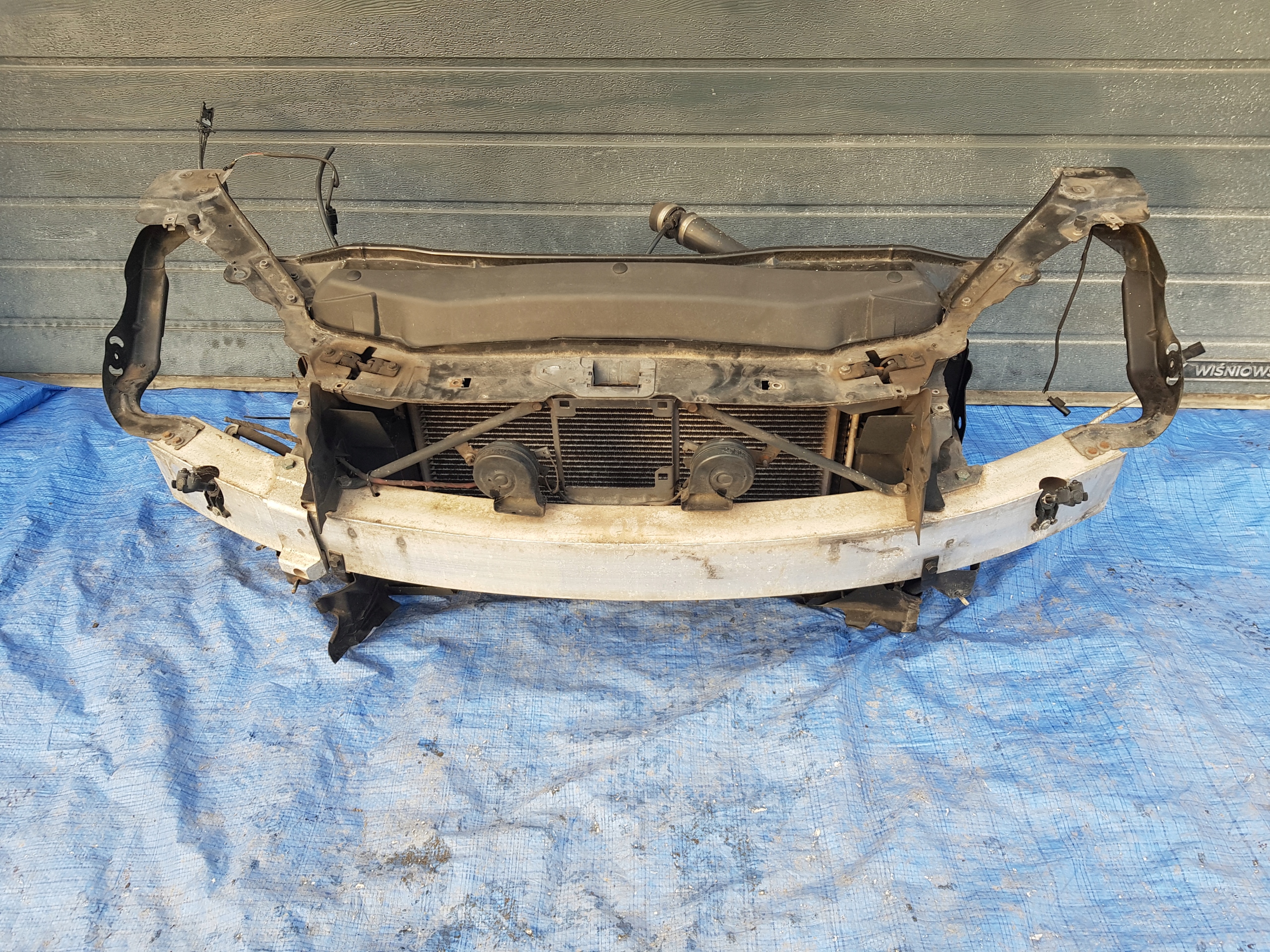 support panel for radiators radiator MERCEDES SL R230 W230