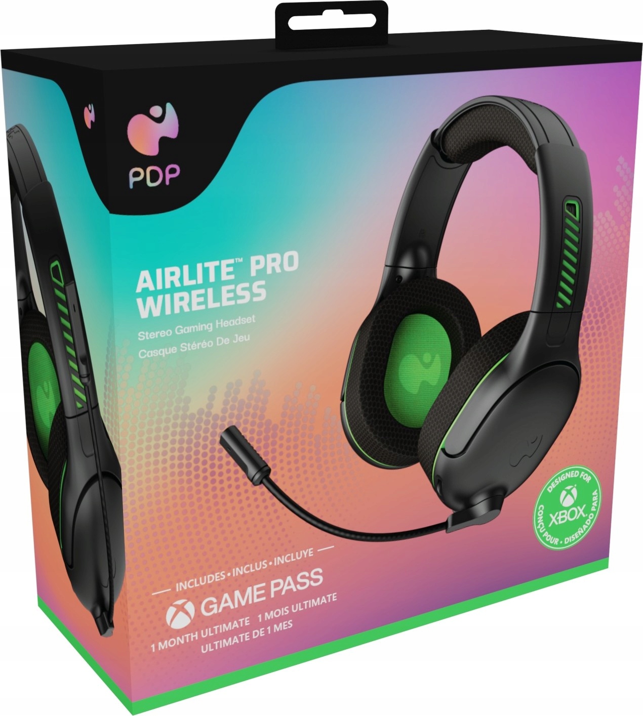 Pdp Bezdrátová sluchátka Airlite Pro černá Xbox One Xbox Series