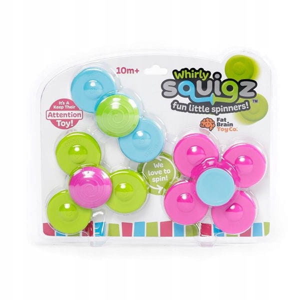 

Fat Brain Wirujące Przyssawki Whirly Squigz