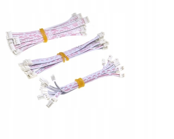 Przewód Taśma JST XH 2.54 2PIN Ż-Ż + 2 gniazda Producent Inna