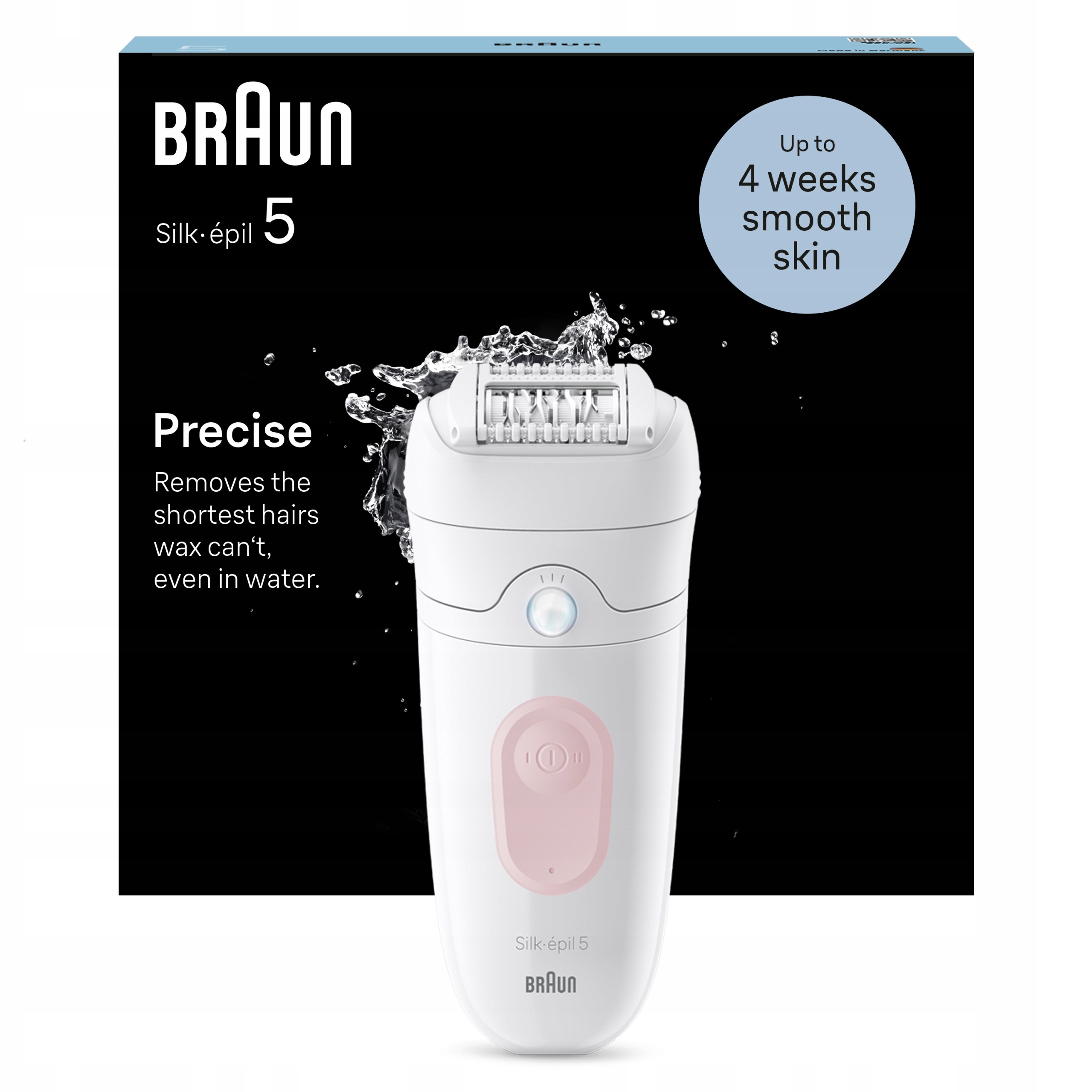 Depilátor Kabelový Braun Silk-épil 5 5-000 na Nohy a Tělo