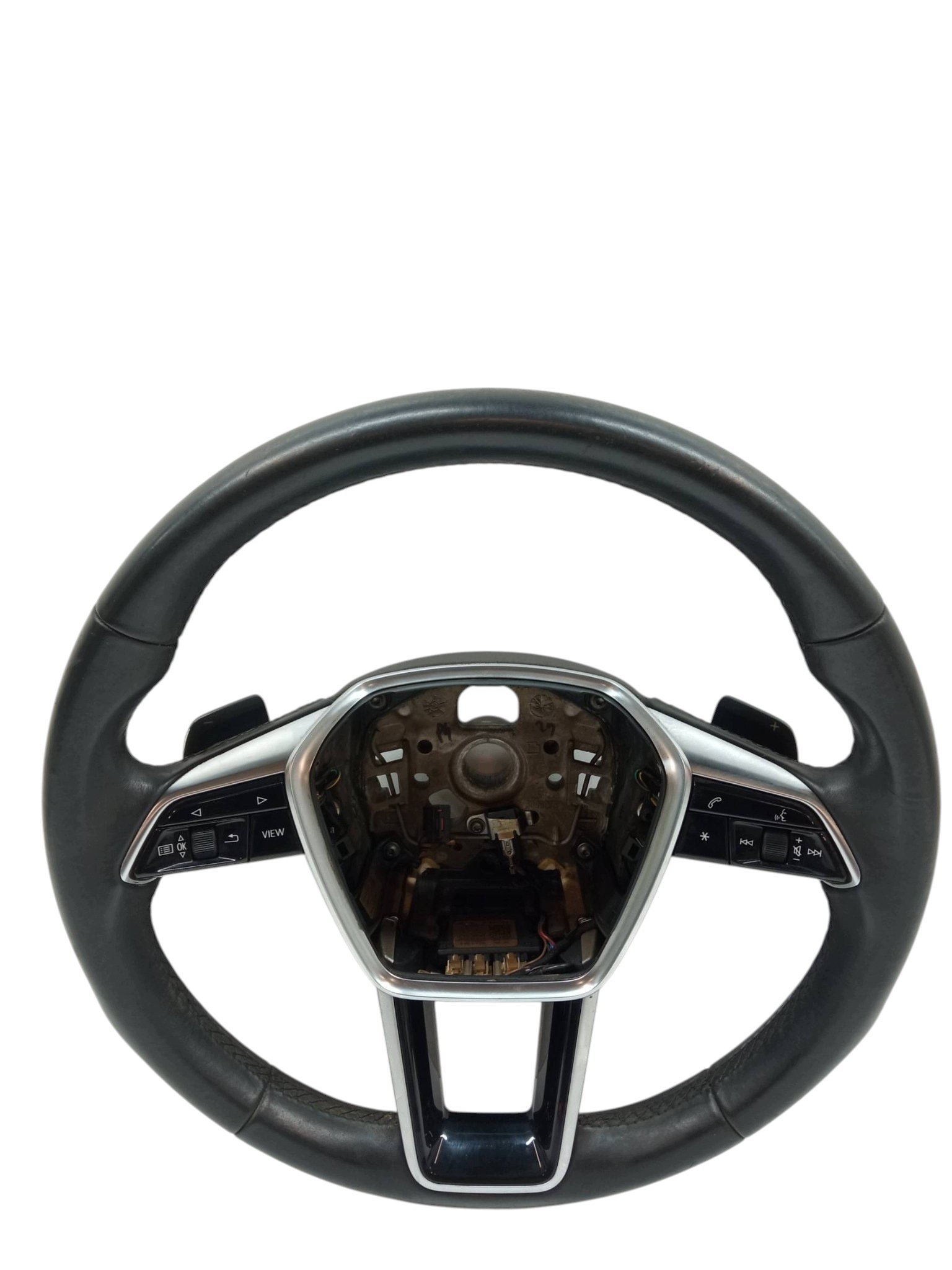 steering wheel, leather with shifting 4KE419091M Audi A6 V (2018-) C8