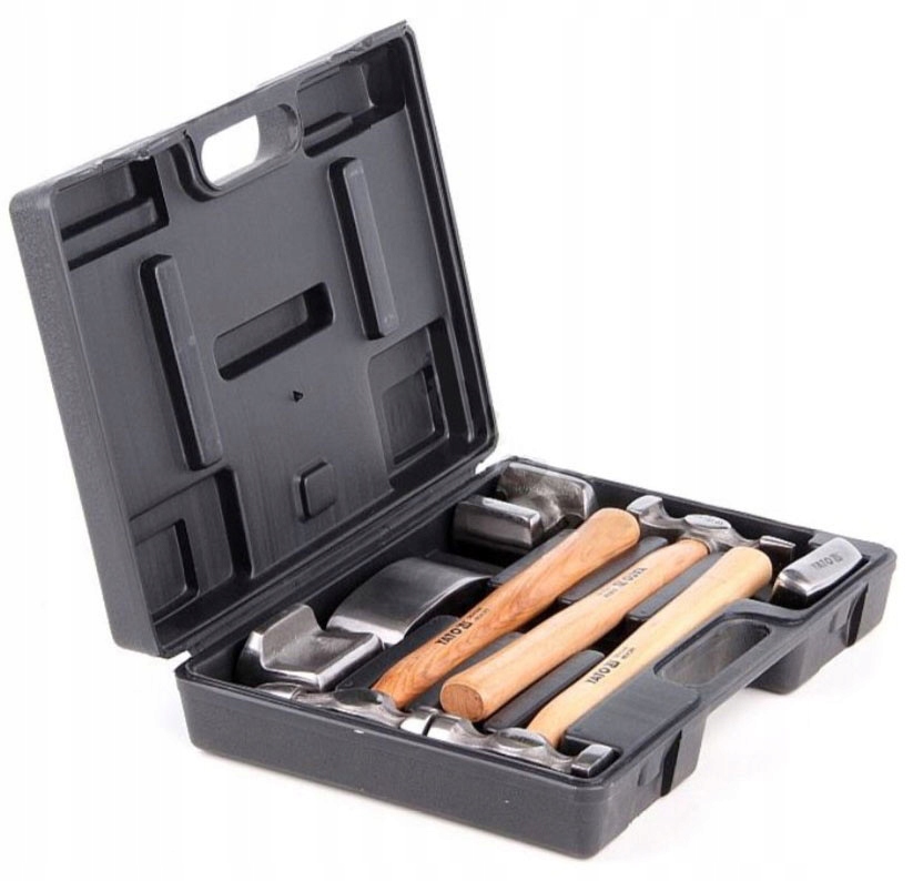 Zestaw blacharski Mlotek Ksztaltki trzonki hikora Producent code YT 4590