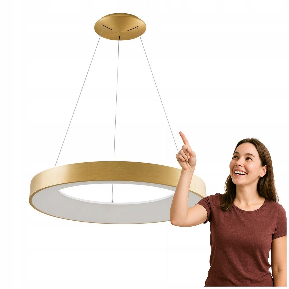 Závesná lampa Giulia 5304-880RP-GD-3 Italux