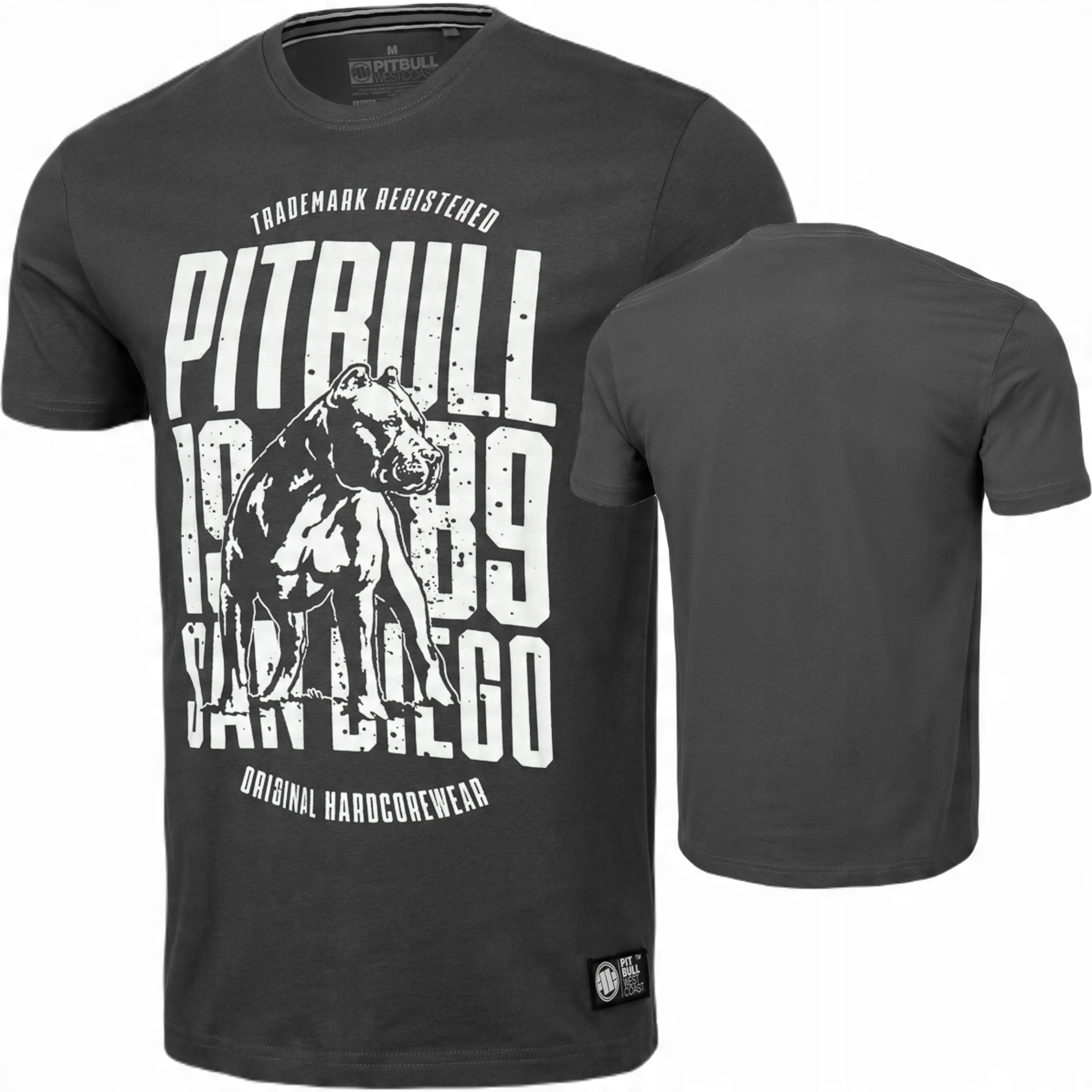 

Koszulka Męska Pit Bull San Diego Dog Bawełna M