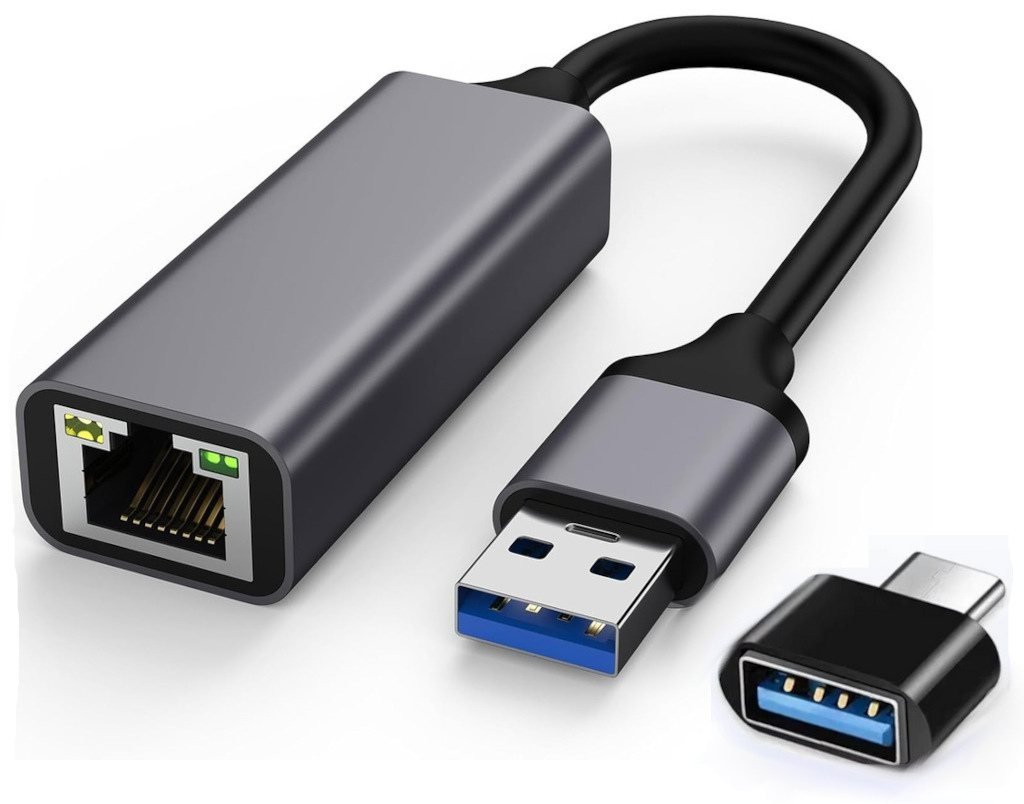 KARTA SIECIOWA 1000 Mbs ADAPTER USB 3.0 RJ45 LAN ETHERNET