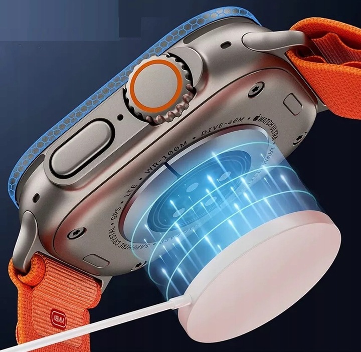 ETUI DO APPLE WATCH Ultra / ULTRA 2 49mm CASE OSŁONA EKRANU FOLIA RAMKA Marka Inna