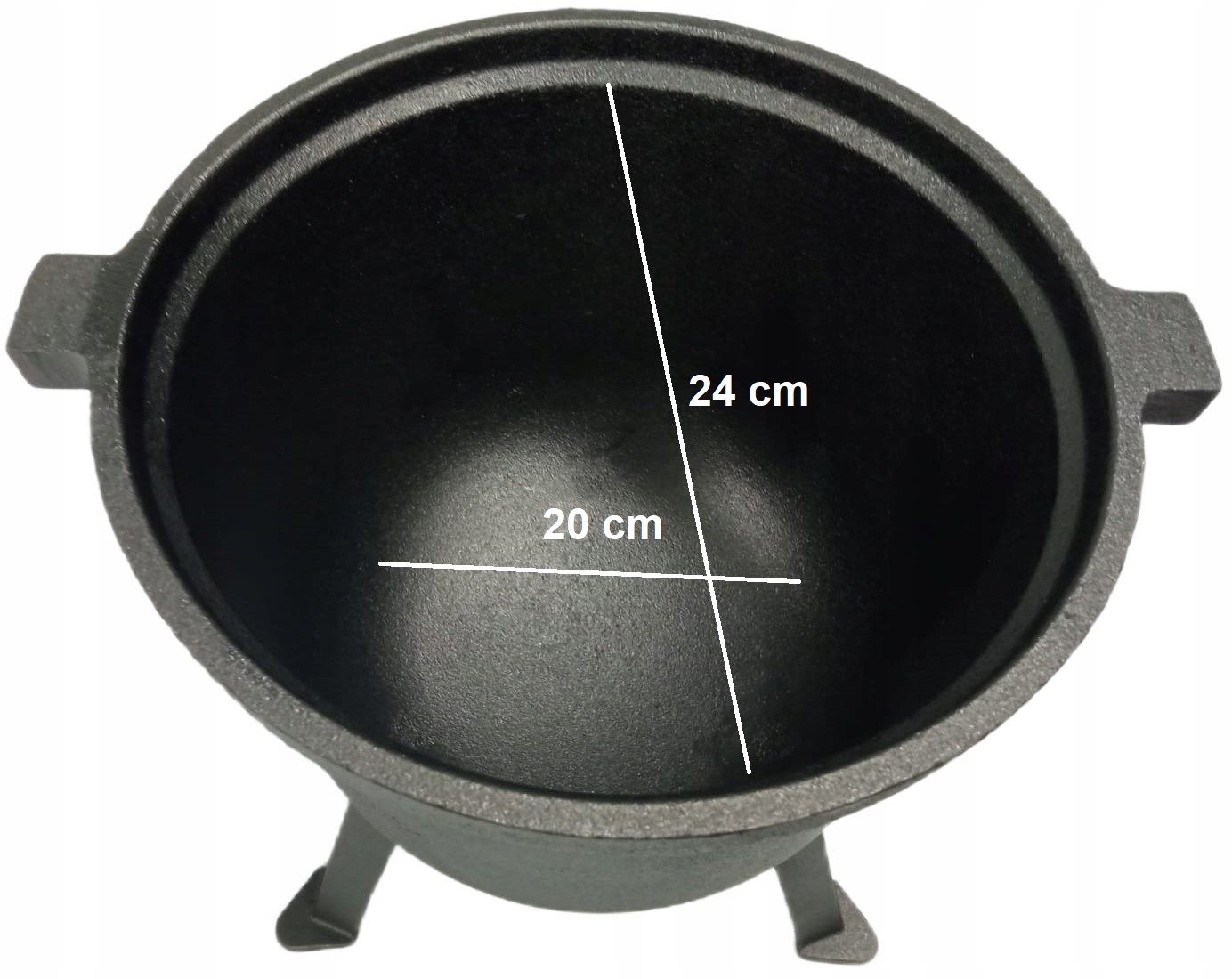 KOCIOŁEK ŻELIWNY GARNEK MYŚLIWSKI 8L NA OGNISKO Rodzaj stojący