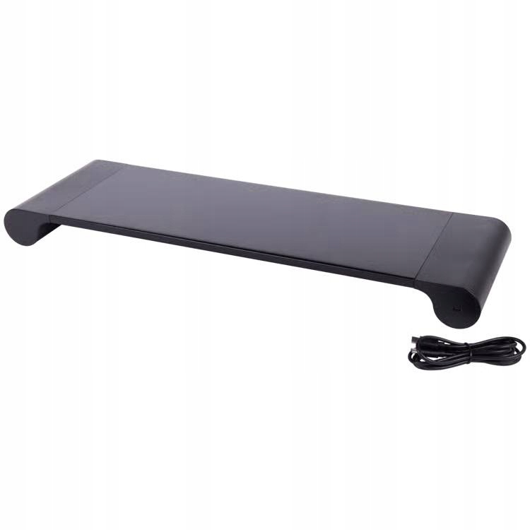 Stojak na monitor Lab31 17 x 55 cm z portami Usb