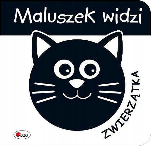 

Maluszek widzi zwierzątka Kontrastowa harmonijka