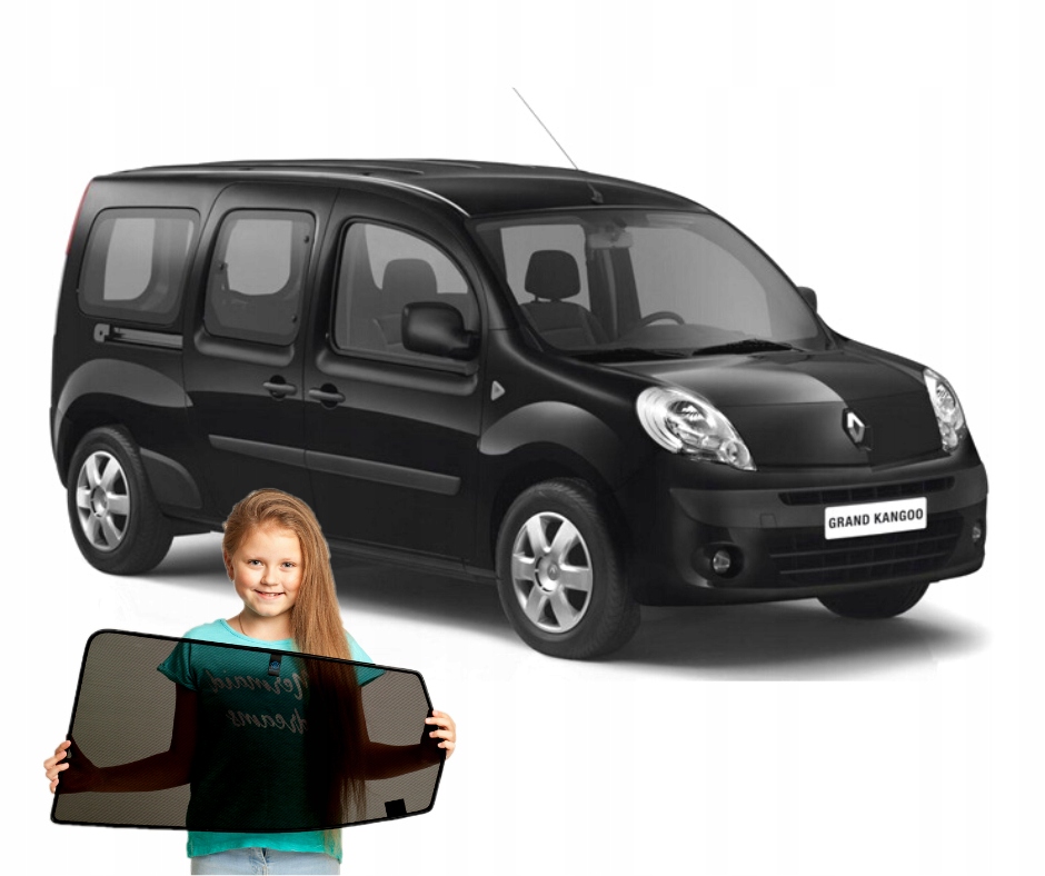 Záclony RayStop určené pro Renault Kangoo 2 II