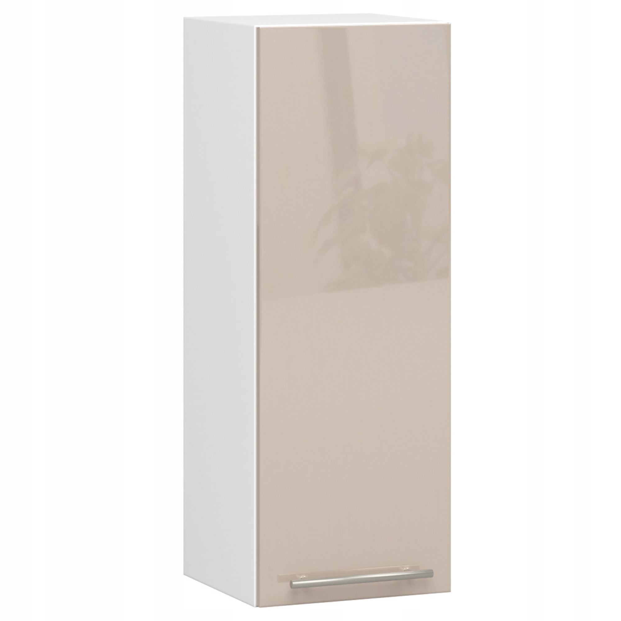 Závesná Kuchynská Skrinka Olivia W 30 cm Biela-cappuccino Lesklá H720 Akd